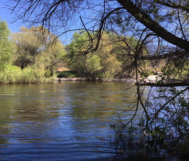 Walking access to river(Seasonal)